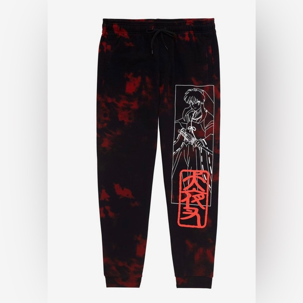 InuYasha Character Panel Tie-Dye Joggers - BoxLunch Exclusive